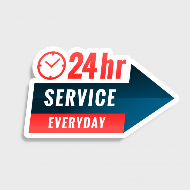 24 Hour Medical Care Service Vector Icon. Day/night Services Button Symbol  Stock Illustration - Illustration of hospital, hour: 170634377