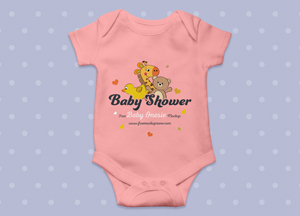 baby & toddler clothing,sleeve,pink,sportswear,jersey,t-shirt,sleeveless shirt,infant bodysuit,font,pattern,freemockupzone