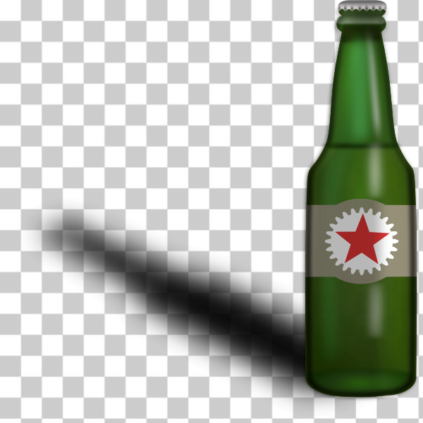 alcohol,beer,bottle,drink,drinkware,green,revolution,tableware,glass bottle,Beer bottle,nsfw,svg,freesvgorg