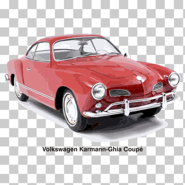 car,cars,coupe,sedan,type,vehicle,Classic car,Sports car,Model car,Land vehicle,Antique car,Volkswagen karmann ghia,14,1963,ghia,karmann,svg,freesvgorg