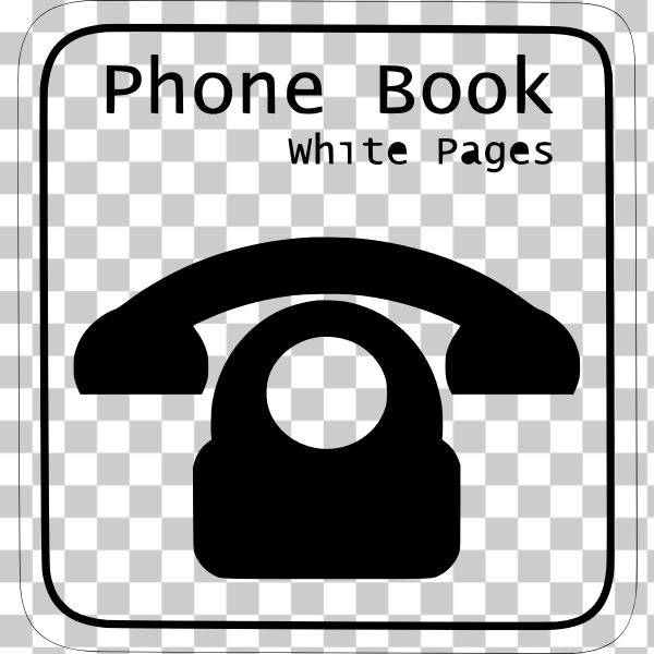 clip-art,phone book,white pages,remix 1908,svg,freesvgorg