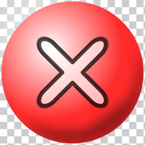 X icon Free Vector Download