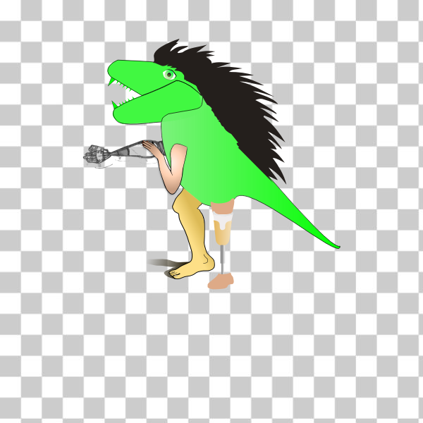 animation,bujung,cartoon,clip-art,connect,dino,illustration,man,openclipart,something,tail,Fictional character,bionic,svg,freesvgorg