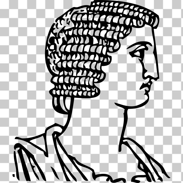 Medieval Feminino Haircut Composição Royalty Free SVG, Cliparts, Vetores, e  Ilustrações Stock. Image 176699612