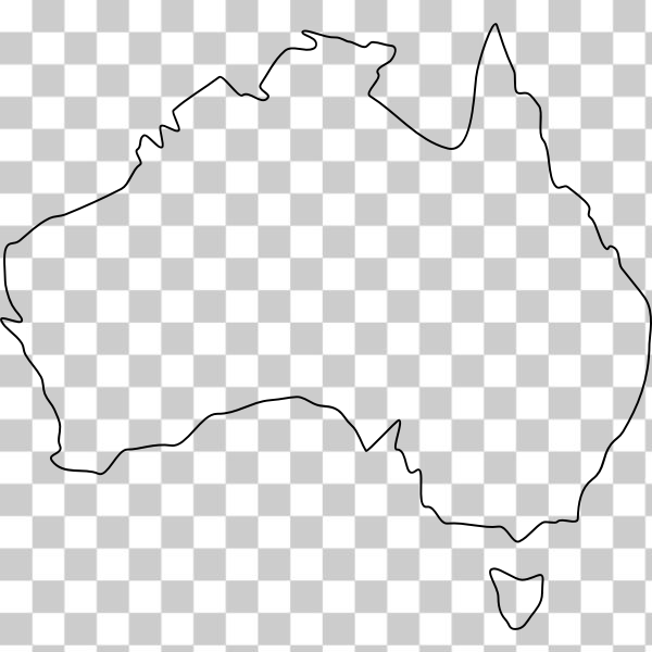 free clipart australia map