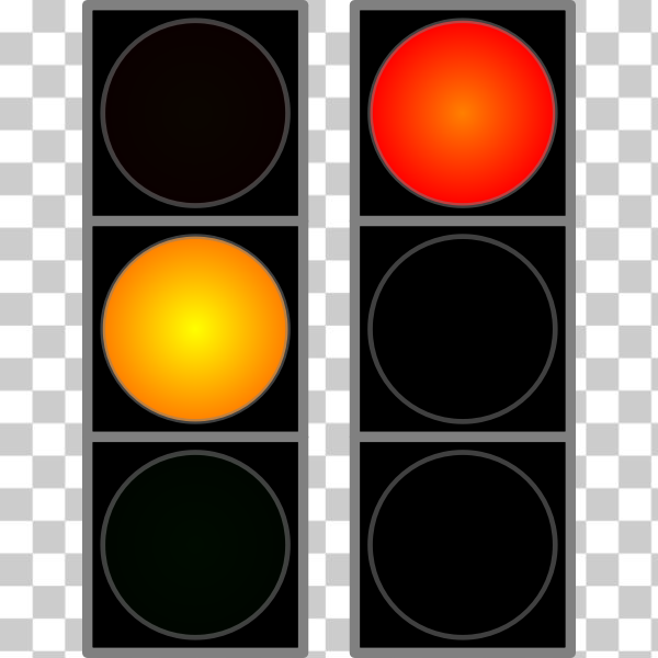 Free: SVG Traffic lights animation 