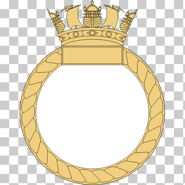Free: SVG Navy ship badge vector image - nohat.cc