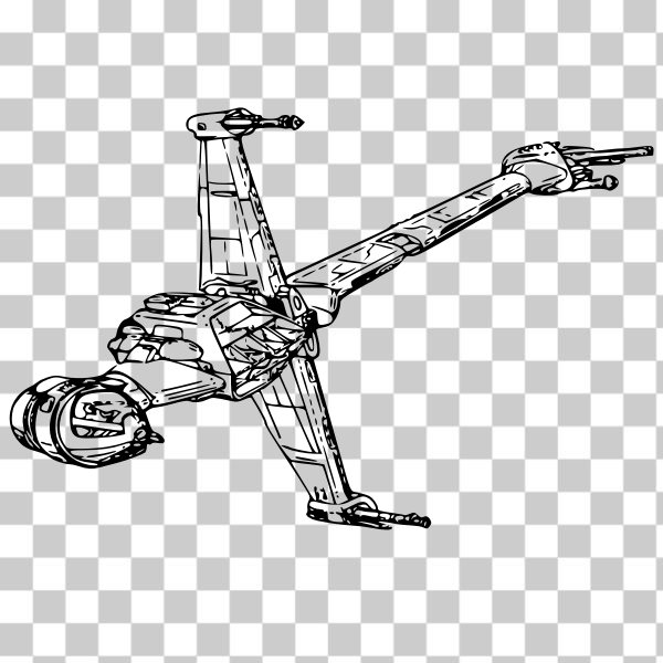 bwing,drawing,externalsource,fighter,film,line-art,sketch,space,spacecraft,uspto,vehicle,Coloring book,Auto part,remix problem,clipart_issue,b wing,star wars,svg,freesvgorg