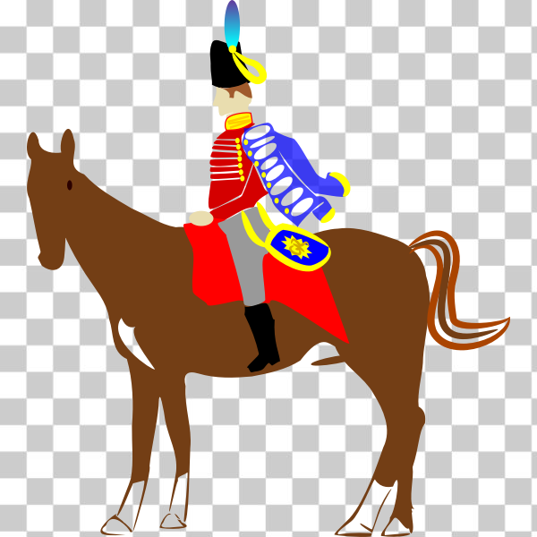 hussar,napoleonic,regency,freesvgorg,Amateur,cavalry,clip art,clipart,community,guard,man,national,soldier,svg,theatre