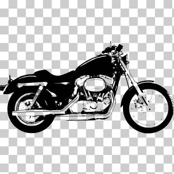 Land vehicle,Fuel tank,Motorcycle accessories,sportster,svg,freesvgorg,car,clip-art,cruiser,harley,hog,motorcycle,outline,spoke,vehicle,Motor vehicle