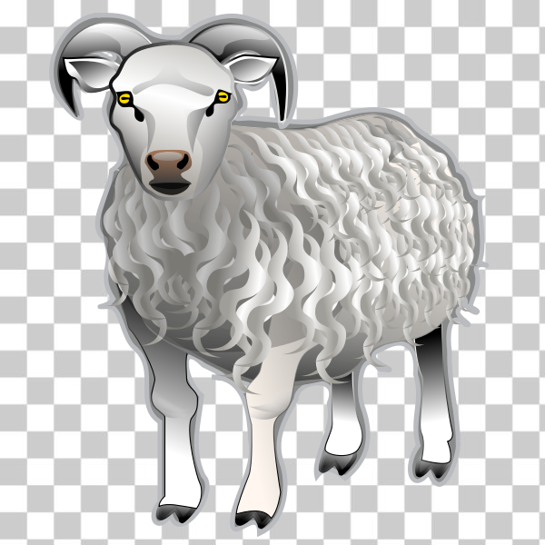 Animal figure,Vertebrate,Goat-antelope,ewe,svg,freesvgorg,argali,goats,livestock,mammal,Sheep,white,wool,Cow-goat family