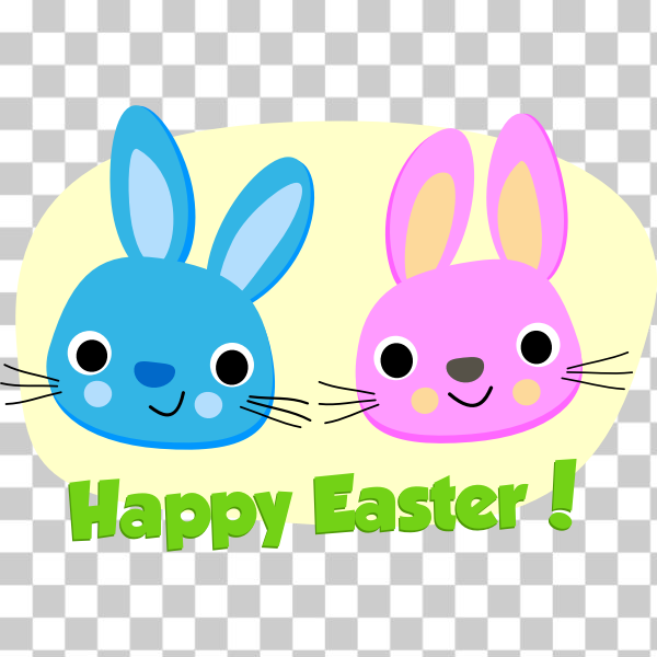 bunnies,Bunny,Happy Easter,head,heads,Rabbit,rabbits,happy easter,svg,freesvgorg