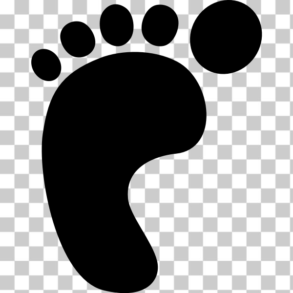 svg,freesvgorg,clip-art,font,foot,footprint,line-art,paw,shape,silhouette,black and white,symobl