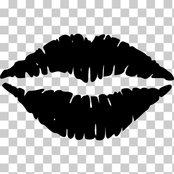 clip art,clipart,face,kiss,lips,lipstick,mouth,people,Shiny Happy People,svg,freesvgorg