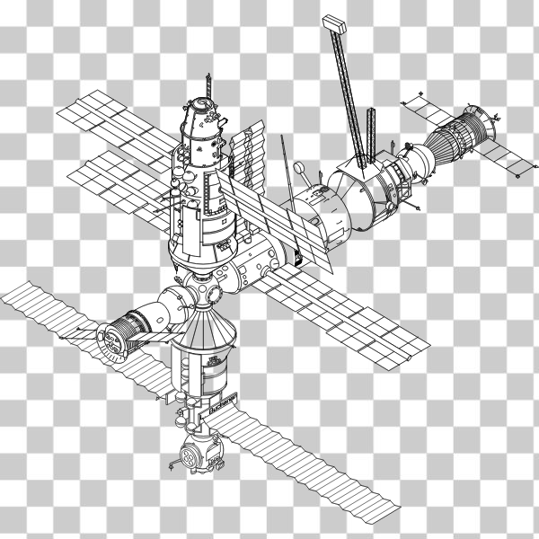 File:Colouring page of the International Space Station (ISS).pdf -  Wikimedia Commons