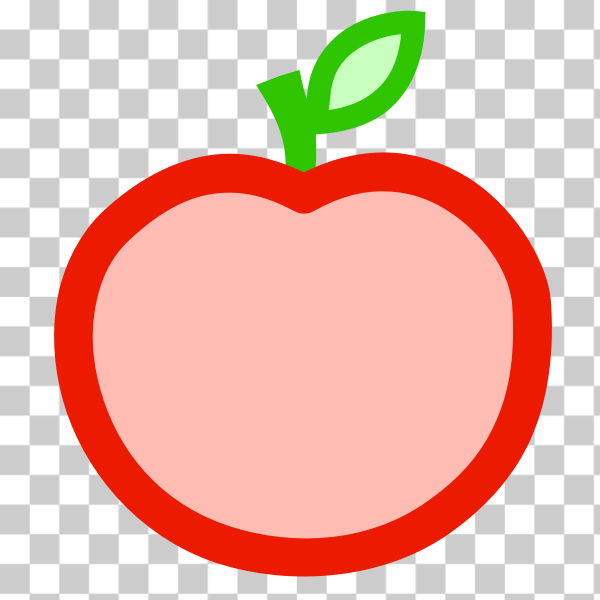 apple,clip art,clipart,externalsource,food,fruit,public domain,red,50 box,svg,freesvgorg