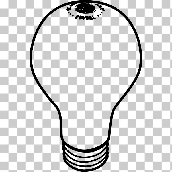 freesvgorg,electricity,idea,light,light-bulb,lightbulb,line,line-art,black and white,Coloring book,svg