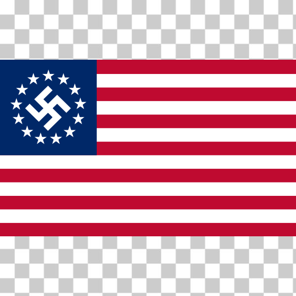 flag,nazism,swastika,USA,svg,freesvgorg