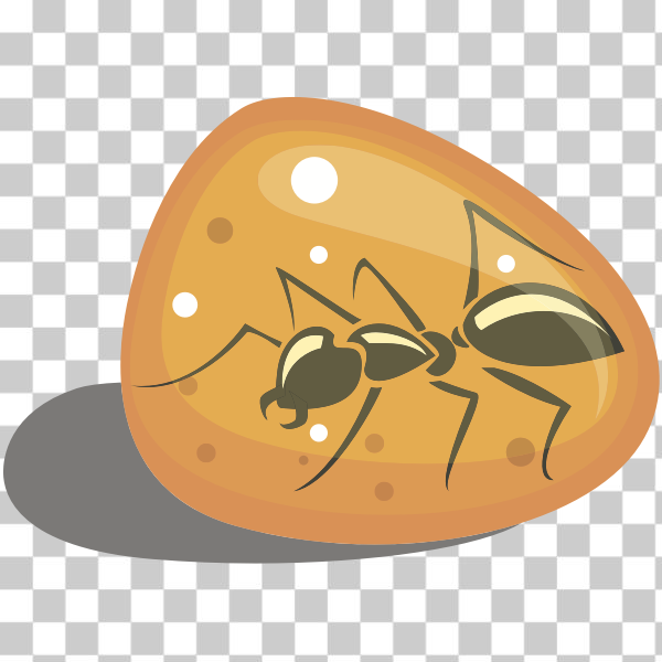 amber,ant,Baltic,bug,insect,tree,fossilized,svg,freesvgorg