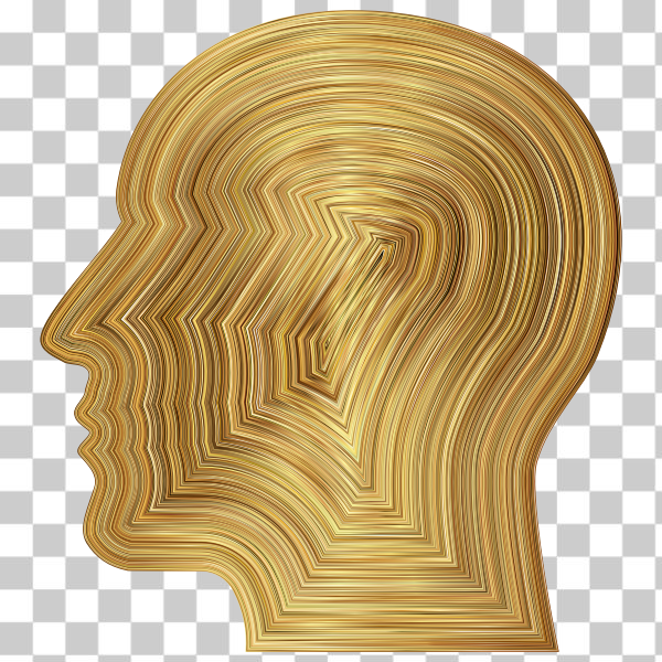 brass,bronze,cranium,head,human,male,man,metal,people,silhouette,texture,remix+240431,svg,freesvgorg