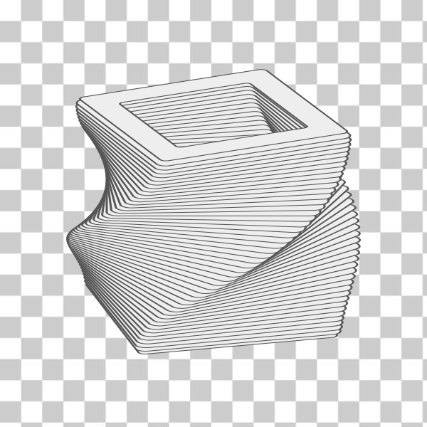 Free: SVG Animated Rotating 3D object 