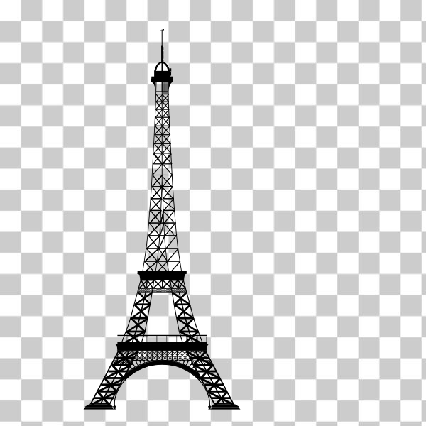 France,landmark,monument,paris,tower,eiffel tower,Tháp Pari,svg,freesvgorg