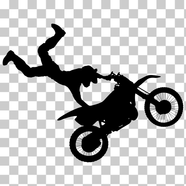 athlete,bicycle,bike,boy,male,man,motocross,motorcycle,silhouette,stunt,Freestyle motocross,Stunt performer,svg,freesvgorg