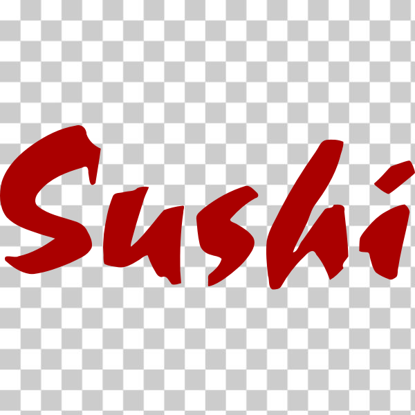 food,japan,Japanese,sign,sushi,text,svg,freesvgorg
