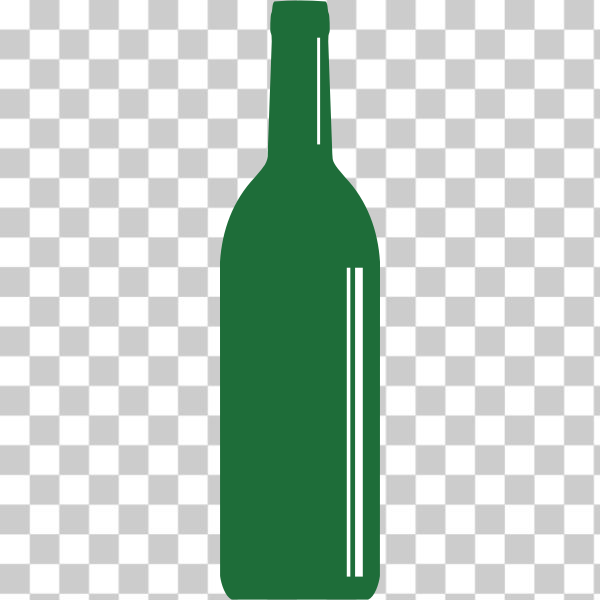 Wine bottle,Beer bottle,Liqueur,svg,freesvgorg,bottle,drink,drinkware,green,symbolic,tableware,wine,glass bottle,Home accessories