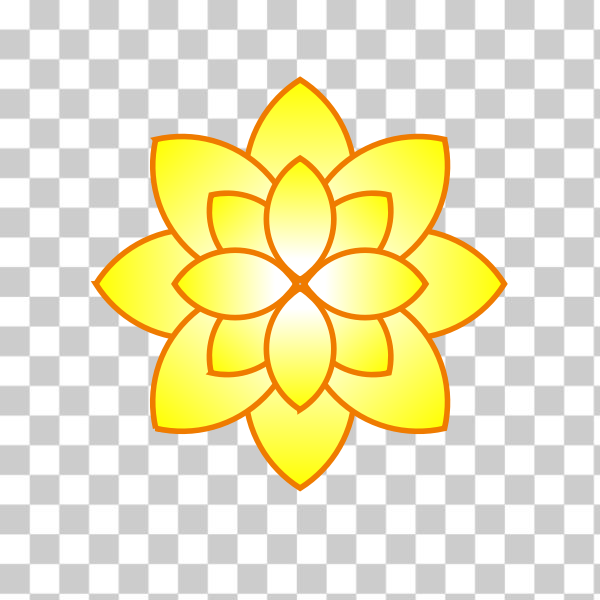 flower,petal,plant,symbol,symmetry,yellow,www.photothailand.net,svg,freesvgorg