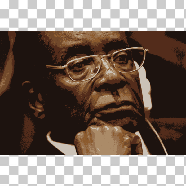 Africa,African,face,former,leader,man,politician,president,Robert Mugabe,svg,freesvgorg