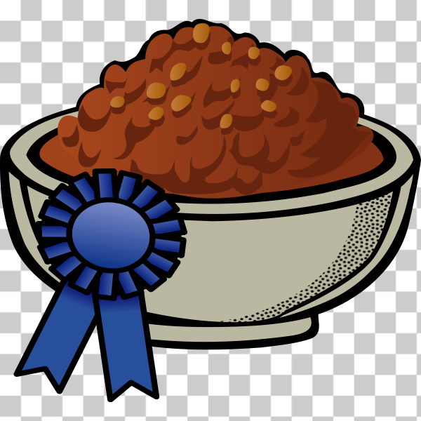 Beans,blue,chili,contest,culture,delicious,eat,first,food,prize,ribbon,winning,potluck,svg,freesvgorg