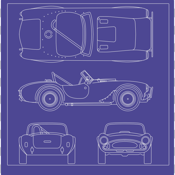 auto,automobile,blueprint,blueprints,car,design,make,retro,sportscar,vintage,svg,freesvgorg