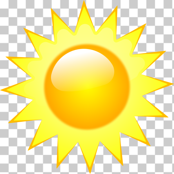 Sunny and rainy day. Weather forecast icon. Meteorological sign