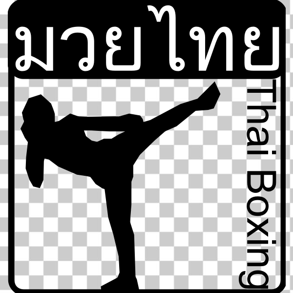 freesvgorg,bujung,cartoon,fighting,karate,kungfu,Muay Thai,Thai Boxing,Thailand,Muay thai,svg