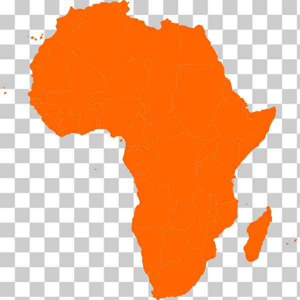 Africa,African,borders,continent,countries,ethnic,map,svg,freesvgorg