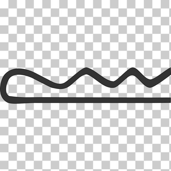 Free: SVG Cotter pin vector drawing 