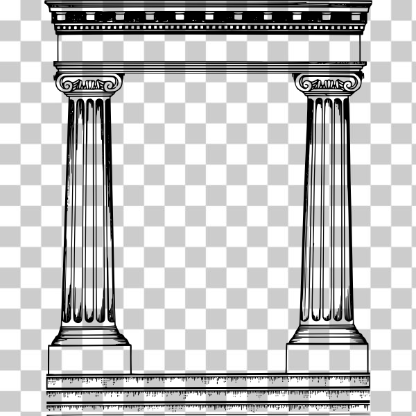 Bards,borders,columns,court,frame,greek,pillar,roman,steps,template,Borders and Frames,Favorite Frames,Borders &amp; Corners,svg,freesvgorg