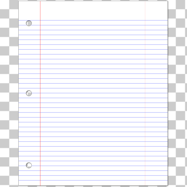 clipart lined paper