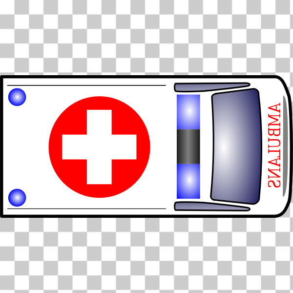aid,ambulance,death,doctor,emergency,transportation,vehicle,Top View Cars,svg,freesvgorg