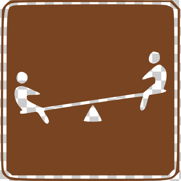 children,playground,playing,road sign,road-sign,see-saw,seesaw,sign,svg,freesvgorg