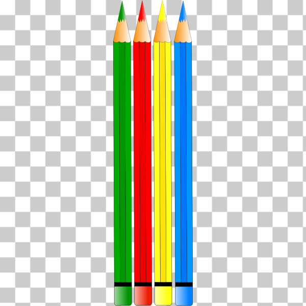 clip art,coloured,crayon,crayons,fix,four,keyword,librarian,pencil,pencils,tag,svg,freesvgorg