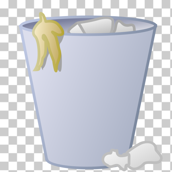 Free: SVG Trash can icon vector illustration - nohat.cc