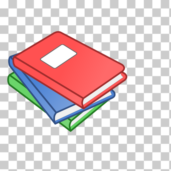 freesvgorg,blue book,book,Book piles,Book stack,books,bunch of books,green book,RGB only,svg