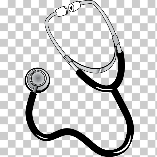 Stethoscope SVG PNG JPG Medical Clipart Doctor Stethoscope Graphic