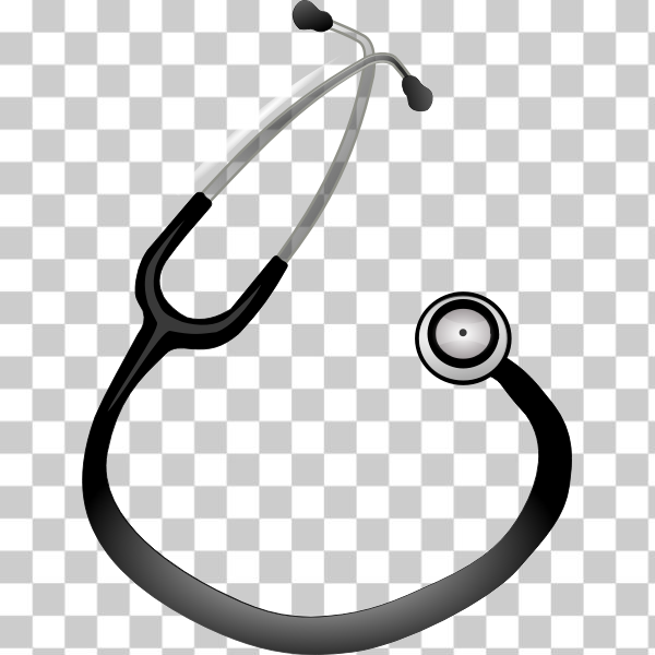 Stethoscope SVG PNG JPG Medical Clipart Doctor Stethoscope Graphic