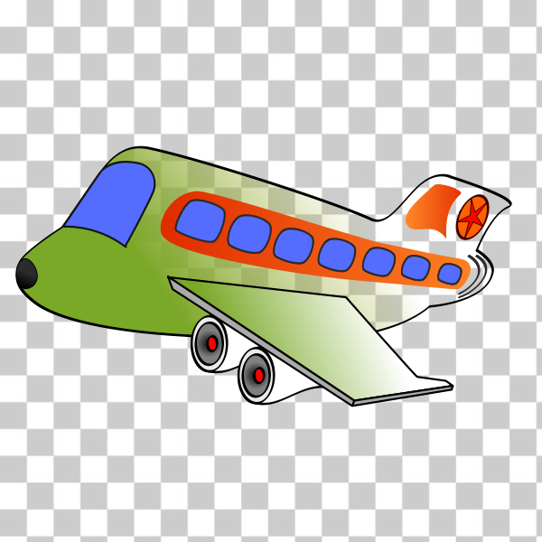 airplane,cartoon,color,funny,green,passenger,transportation,travel,aeroplano,svg,freesvgorg