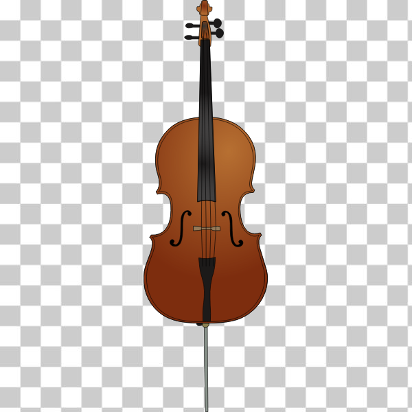 cellist clipart sun