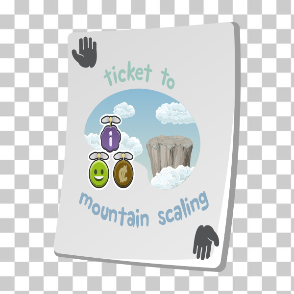 glitch,misc,mountain,paradise,scaling,svg,ticket,freesvgorg