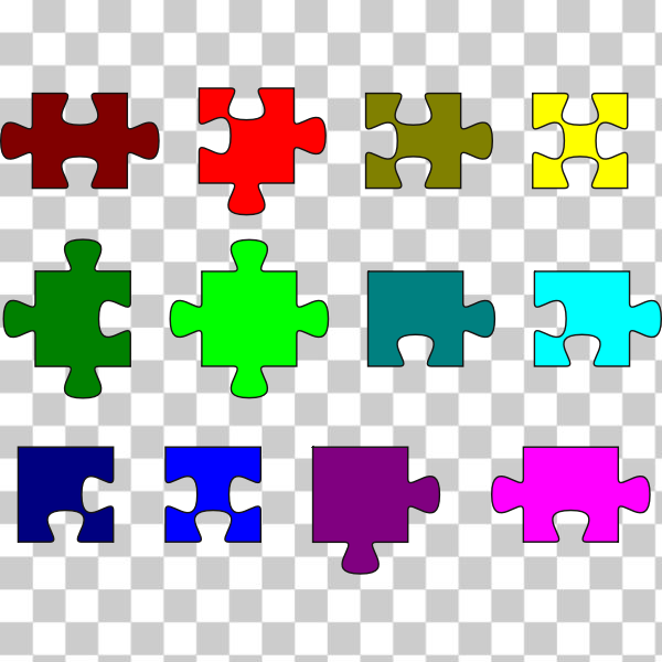 jigsaw,pieces,puzzle,riddle,small,solve,svg,freesvgorg